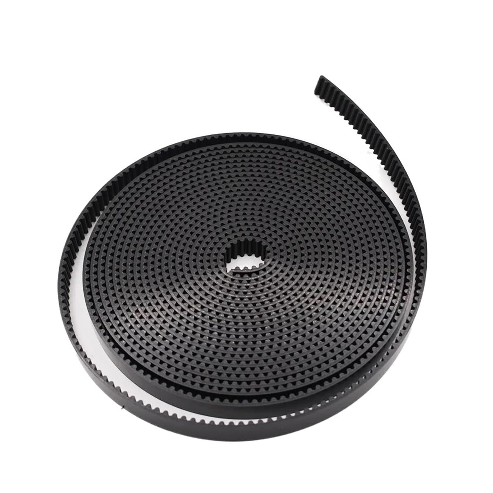Correa abierta tipo negro PU con alambre de acero interior de 3 mm de paso para guiado síncrono 1