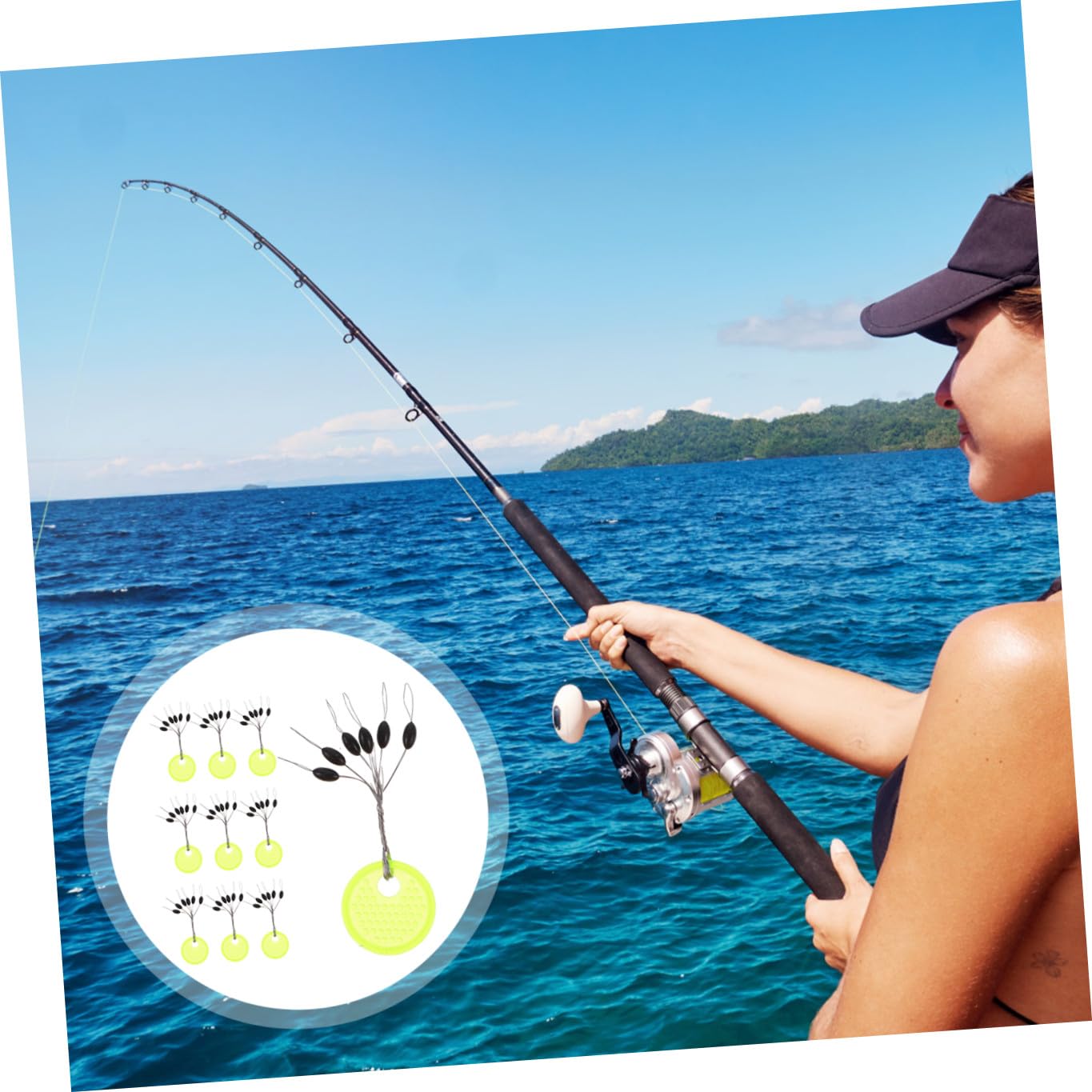 Toyvian De Flotteurs De Pêche Professionnels pour La Pêche Attaquer Bouée Arrêts De Ligne De Pêche Petits De Flotteur De Pêche