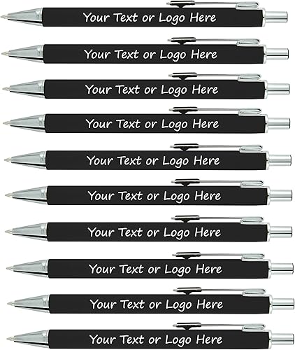 SyPen Personalizado con tu logotipo o bolĂgrafo de texto, paquete de 100 unidades, para marketing, fiestas y eventos, suave al tacto, superficie SyPen Personalizado con tu logotipo o bolĂgrafo de texto, paquete de 100 unidades, para marketing, fiestas y eventos, suave al tacto, superficie