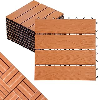 12 Backyard Tile Ideas for Clean Durable Stylish Surfaces 63 Polymer Composite Interlocking Deck Tiles Outdoor,12x12 Composite Deckin...