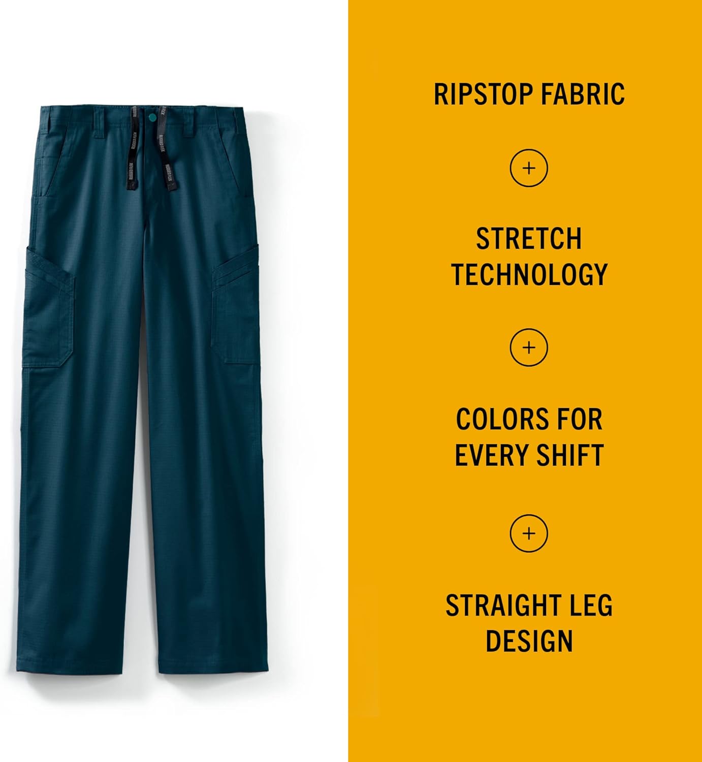 Carhartt Rugged Flex Ripstop Scrubs for Men’s Straight Leg Cargo Scrub Pants