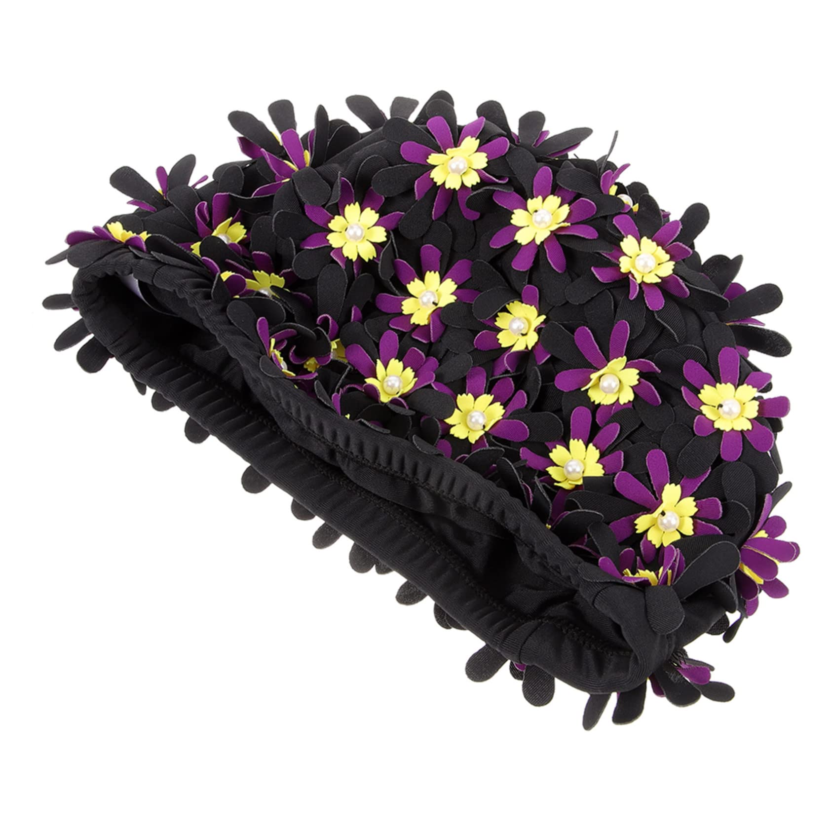 BESTonZON Aumentar La Flor Gorro De Natación Gorro De Natación para Cabello Gorro De Natación para Rastas Gorro De Natación para Mujeres Gorro De Natación Grande para Cabello Gorro De