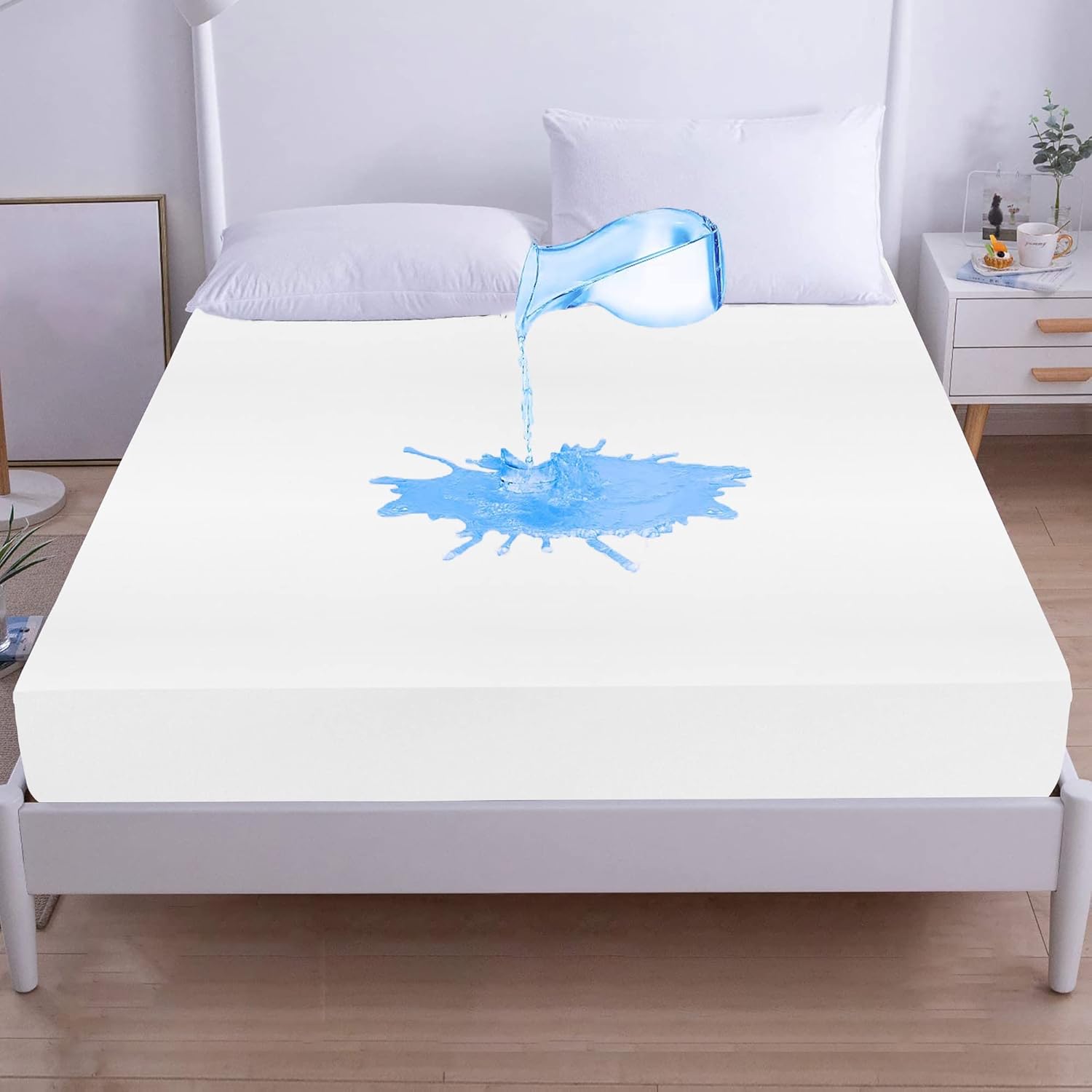 Buy GADDA CO 100 Waterproof Mattress Protector King Size Cotton Feel