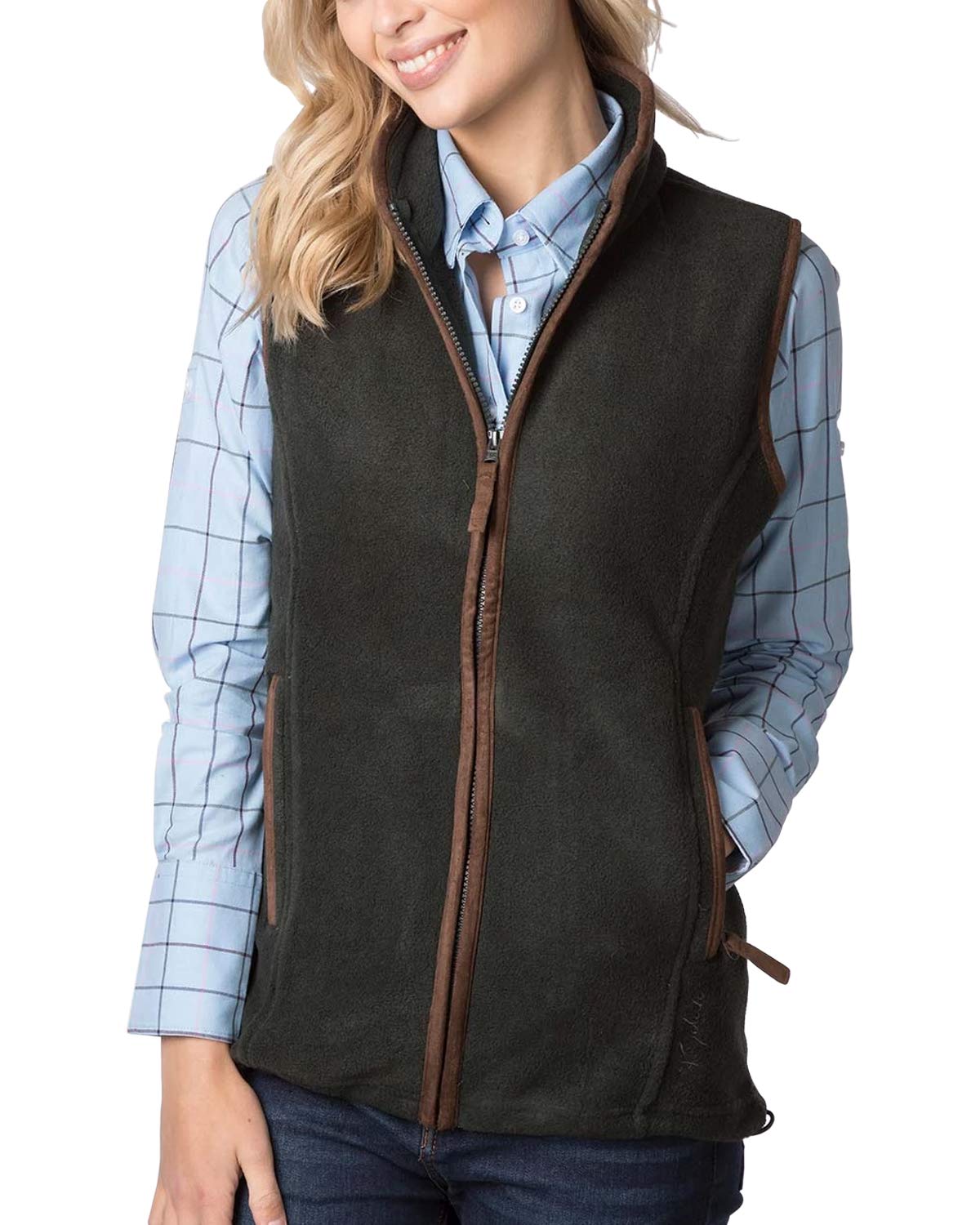 Rydale Ladies Huggate Waistcost (14, Dark Forest)