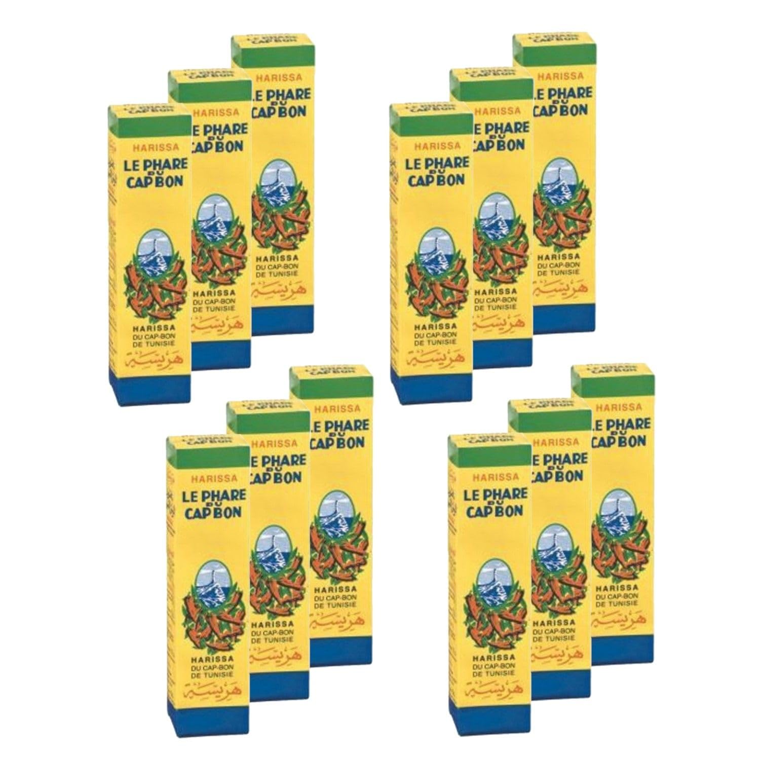 Harissa 12 unidades – Tubo de 140 g