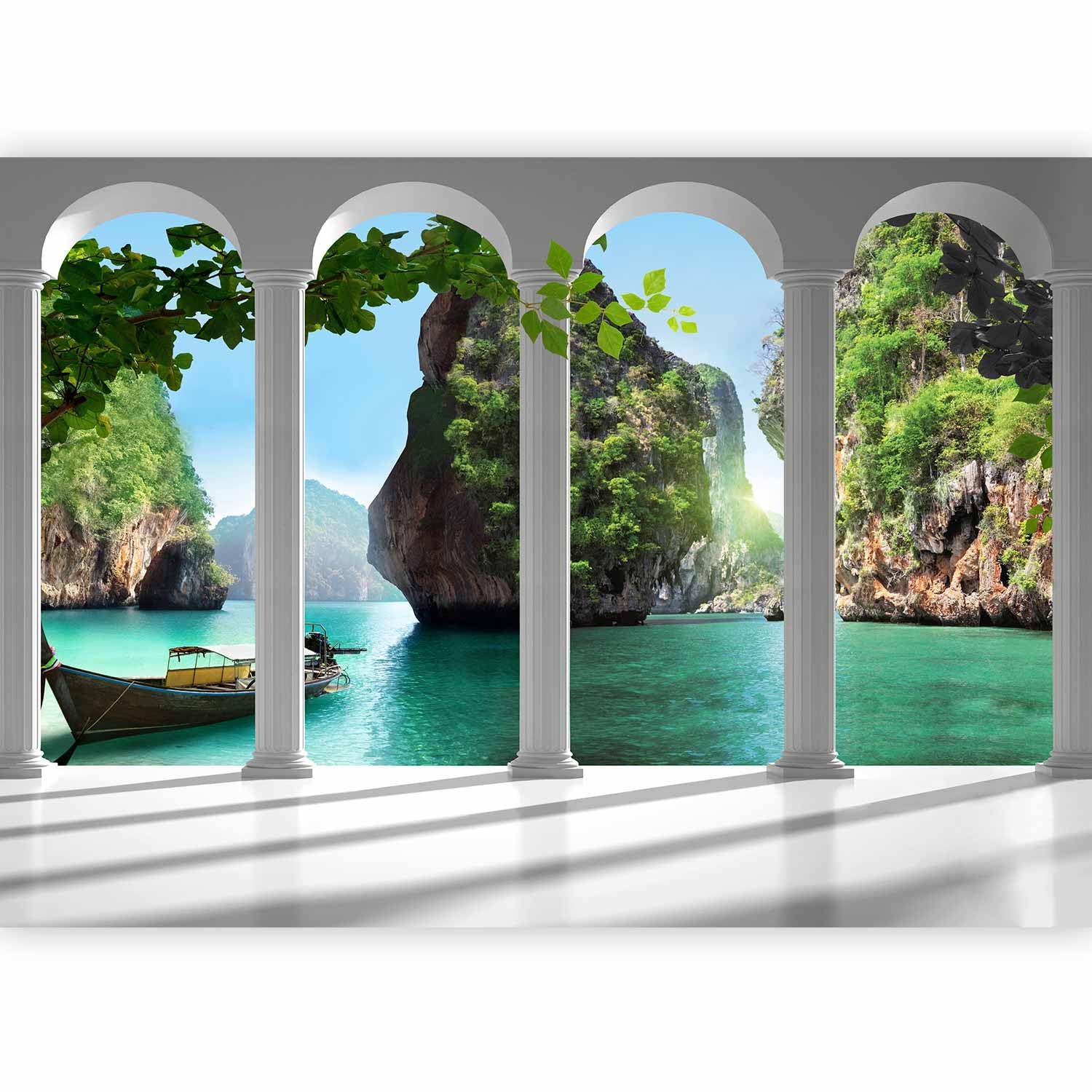 murando Fotomurales 300x210 cm XXL Papel pintado tejido no tejido Decoración de Pared decorativos Murales moderna de Diseno Fotográfico - Naturaleza Paisaje Mar 10110903-13