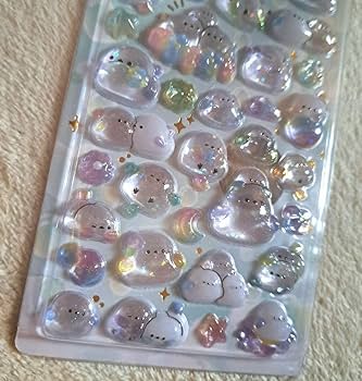 Amazon.co.jp: うるちゅる シール シマエナガ ボンボンドロップシール