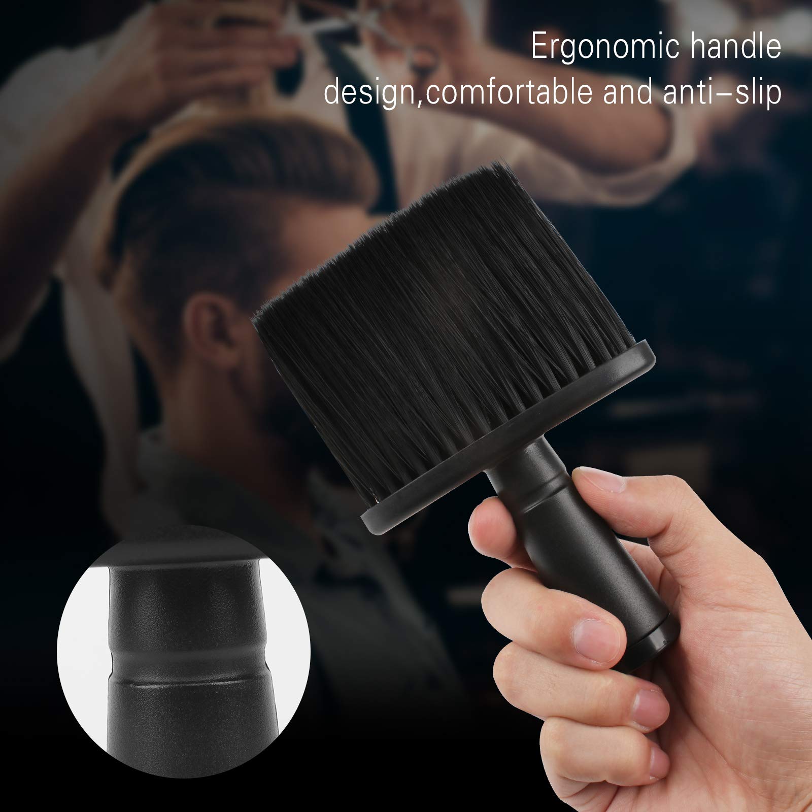 2 Pezzi Spazzole Per Collo Da Barbiere Spazzola Per Spolverare Per Parrucchiere Professionale Spazzola Per Pulizia Per Taglio Capelli Spazzola Comoda Per Parrucchieri Da Barbiere