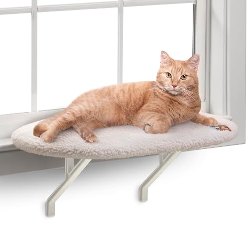 K&H Pet Products - Hamaca para Ventana de Gato, Cubierta de Forro Polar Suave, fácil Ajuste, Funda Lavable…