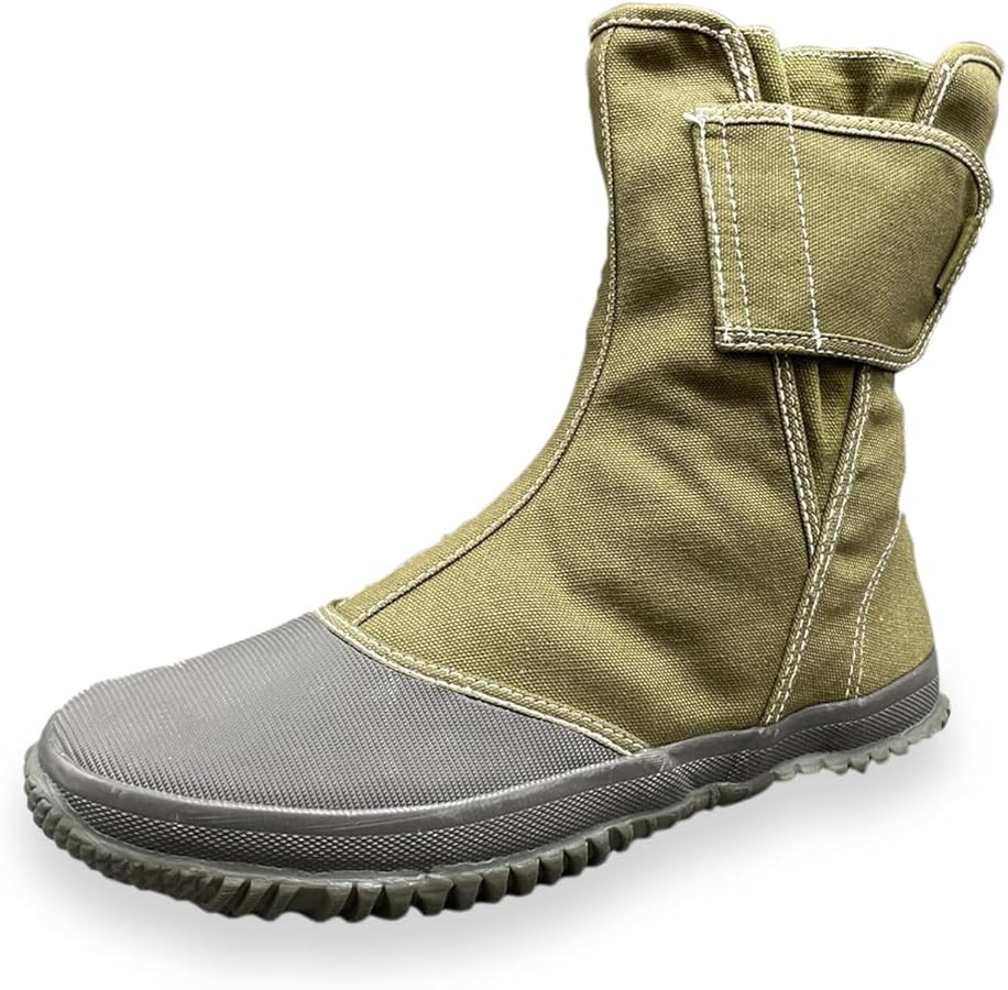 Amazon | 福山ゴム ノーカーズ カーキ L(25.5－26.0cm) NK-11 | 安全靴