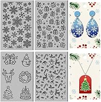 Vista 15 de CHGCRAFT 4 hojas de textura de arcilla de dinosaurios, patrón de volcanes, hojas de textura de arcilla polimérica, herramientas de bricolaje