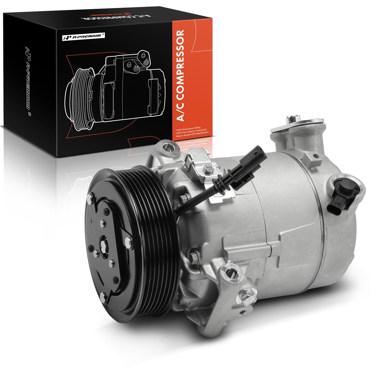 Photo 1 of A-Premium A/C Compressor with Clutch Compatible with 2013-2014 Chevrolet Malibu, 2014 Impala, 2012-2016 Buick LaCrosse, Regal, 2.4L