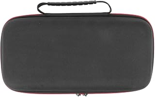Microphone Storage Box Case, Large Capacity, Shockproof Drop Proof EVA Zipper Carry Bag Wireless Mic Case for Outdoor