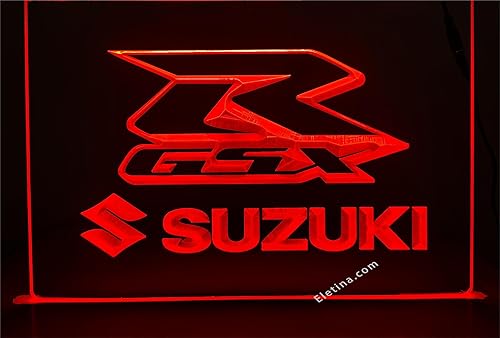 Miniatura 2 de Regalo personalizado negocio Suzuki Gsx llevó la lámpara neón como signos para la decoración de la pared