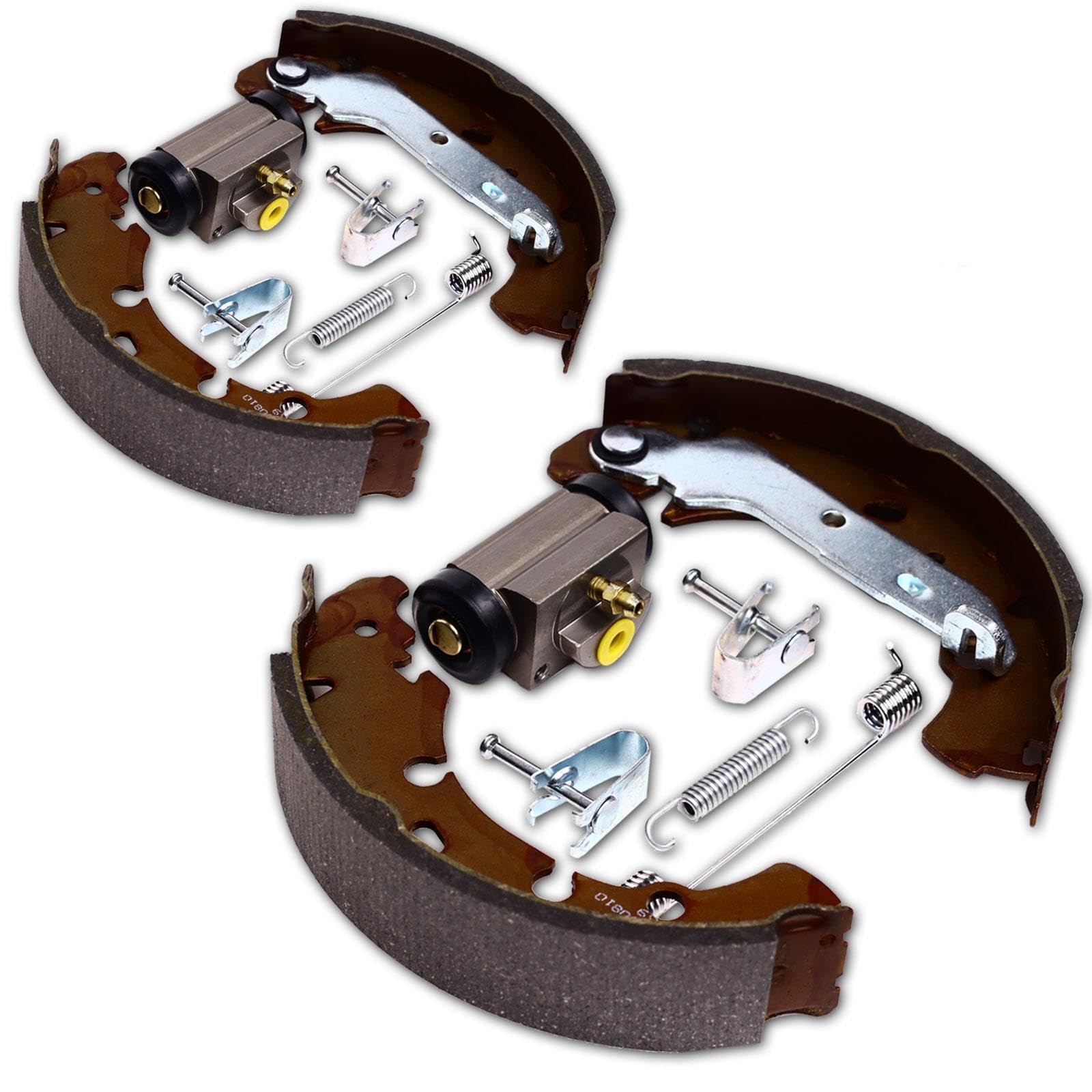 Bremsbacken + Radbremszylinder | 2725673, 802567, 7925794 Kompatibel mit 2 (dy),fiesta IV (ja_, Jb_),fiesta V (jh_, Jd_),fusion (ju_),ka (rb_),puma (ec_),stre