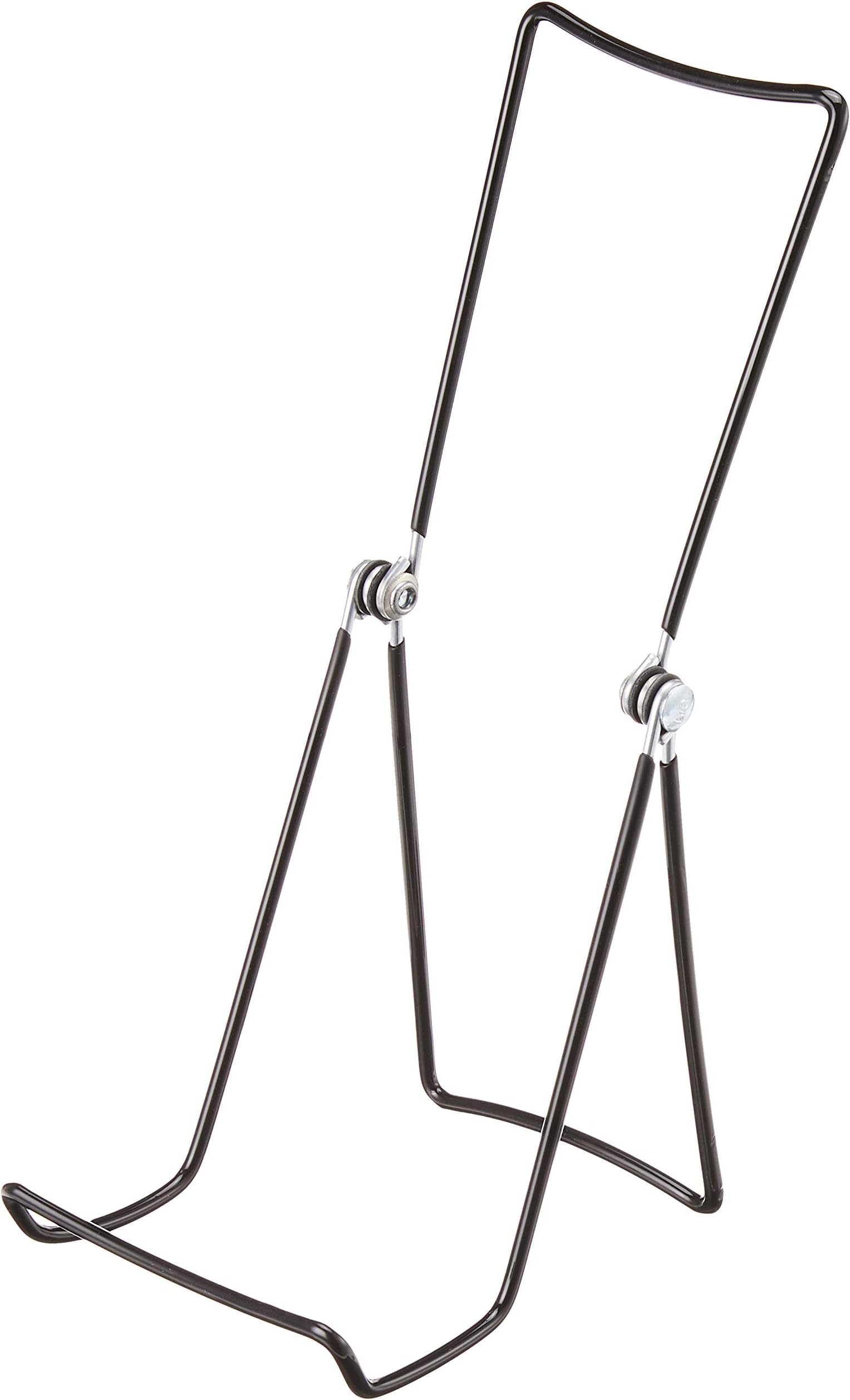 Gibson Holders 6AC 3-Wire Display Stand with Deep Edge, Black, 12-Pack