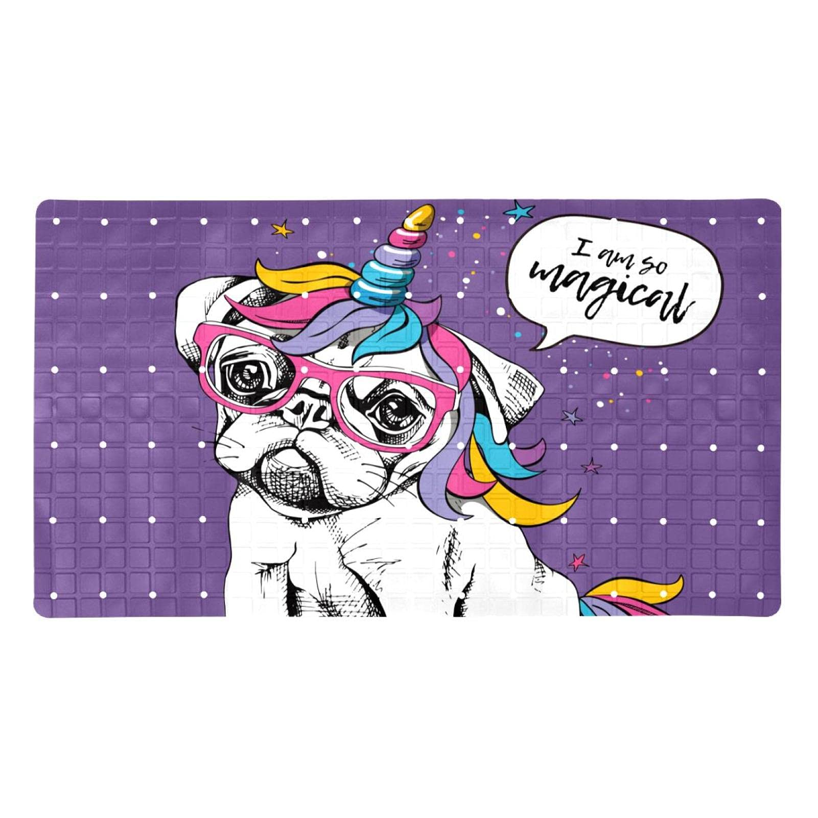 Alfombrilla antibacteriana antideslizante para baño de perros sin BPA