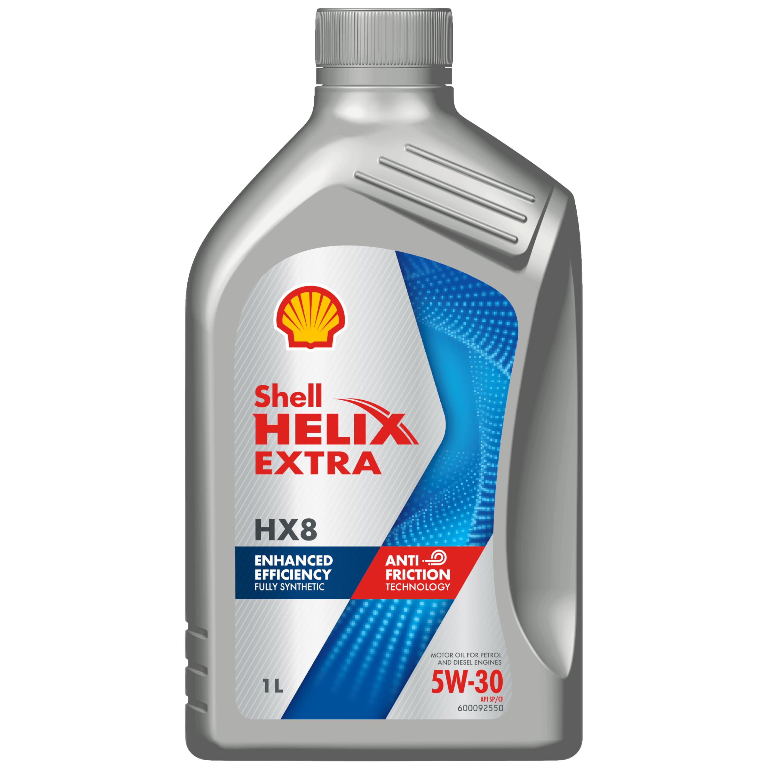 Shell Helix HX8 5W-30 API SN Plus Fully Synthetic Engine Oil for