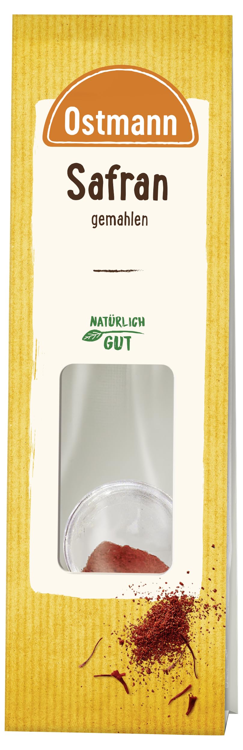 Ostmann Gewürze Safran gemahlen, 1 Stück (1er Pack)