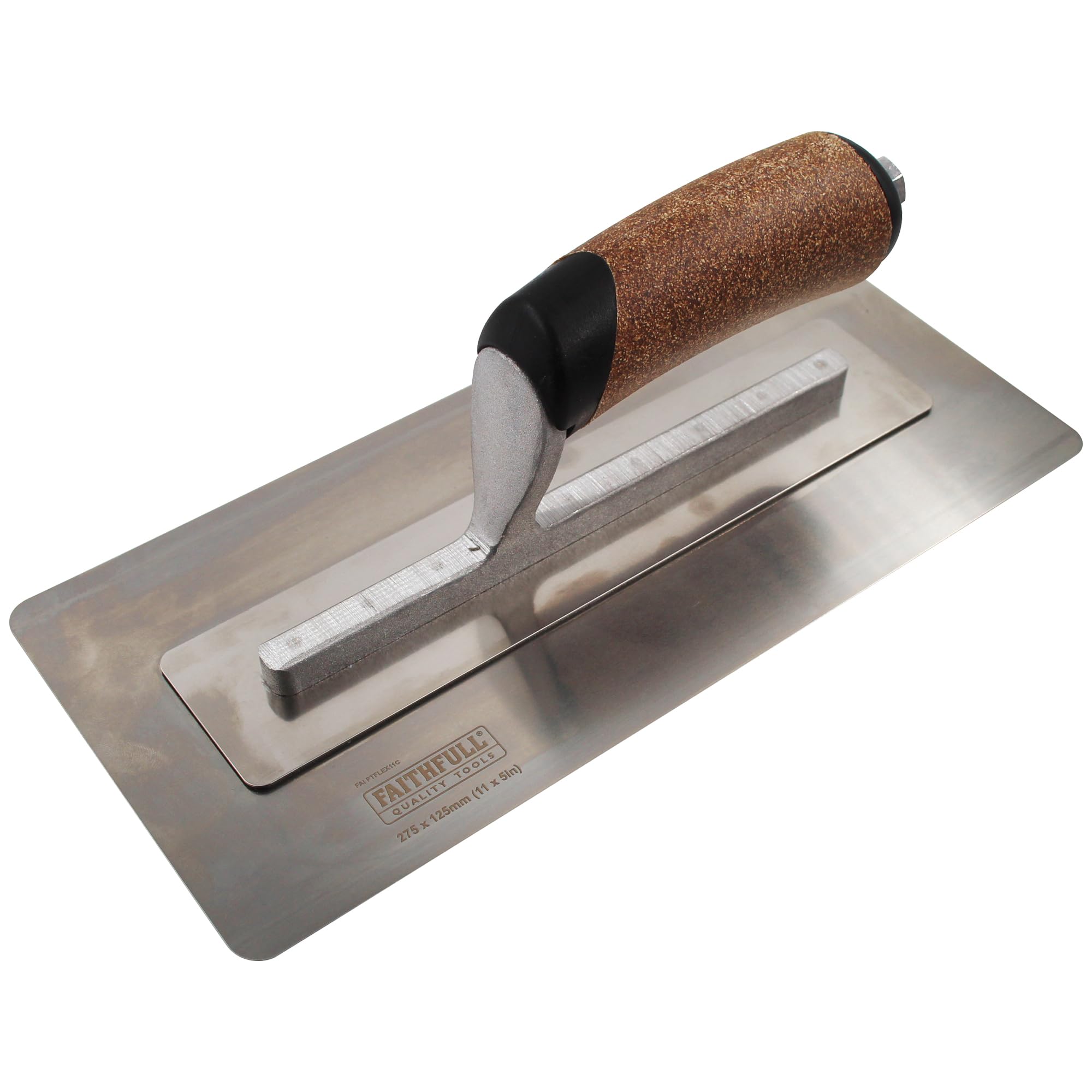 Faithfull Cork Handle Flex Finishing Plastering Trowel