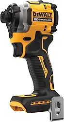 Dewalt Parafusadeira de Impacto 6,5MM, Ideal para Diversos Trabalhos, Sem Bateria e Sem Carregador, Modelo DCF850BB3, 20V