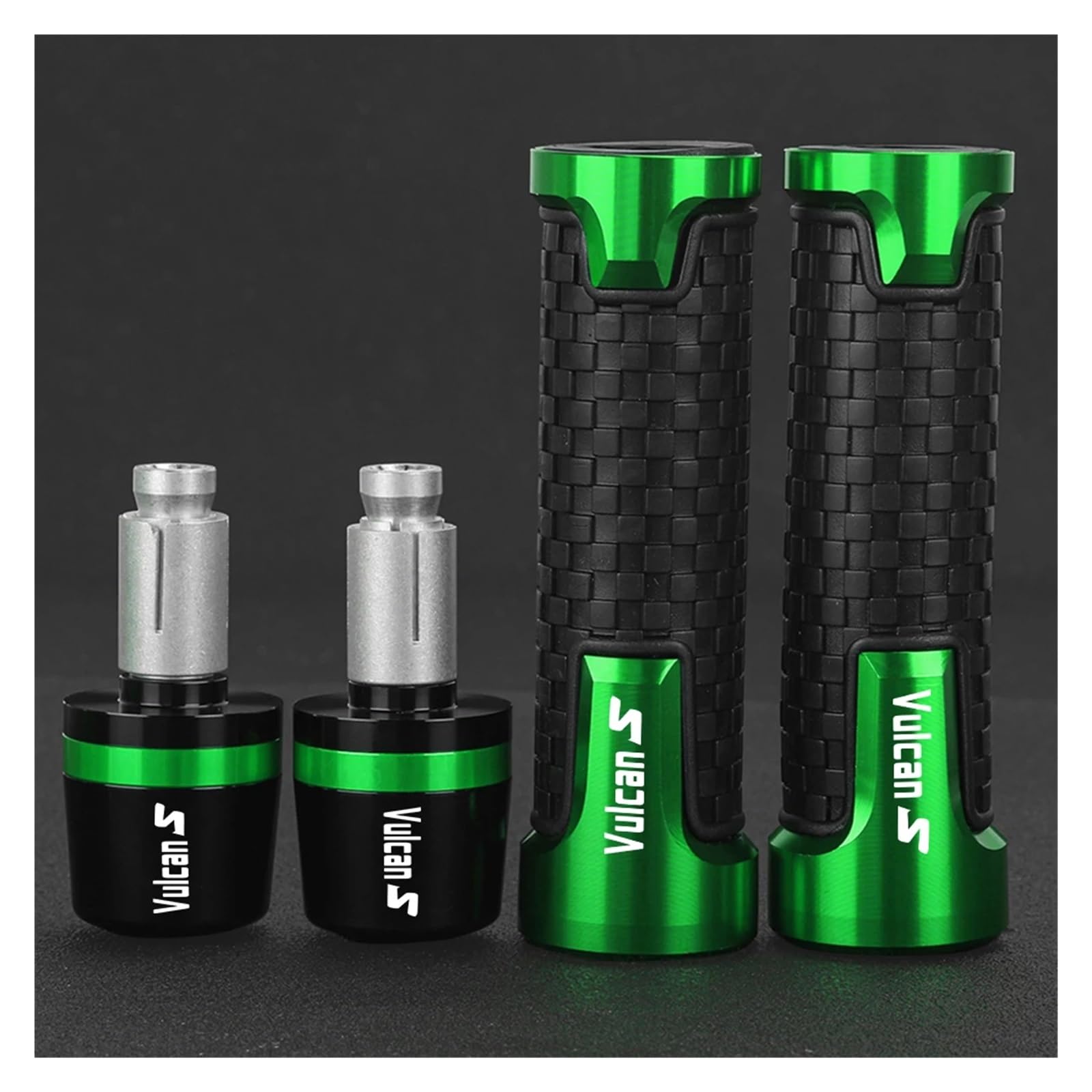 manija del Acelerador de la Motocicleta para Vulcan S 650 2015-2023 Empuñaduras De Manillar Motocicleta Extremos Agarre Tapas Deslizantes Enchufe