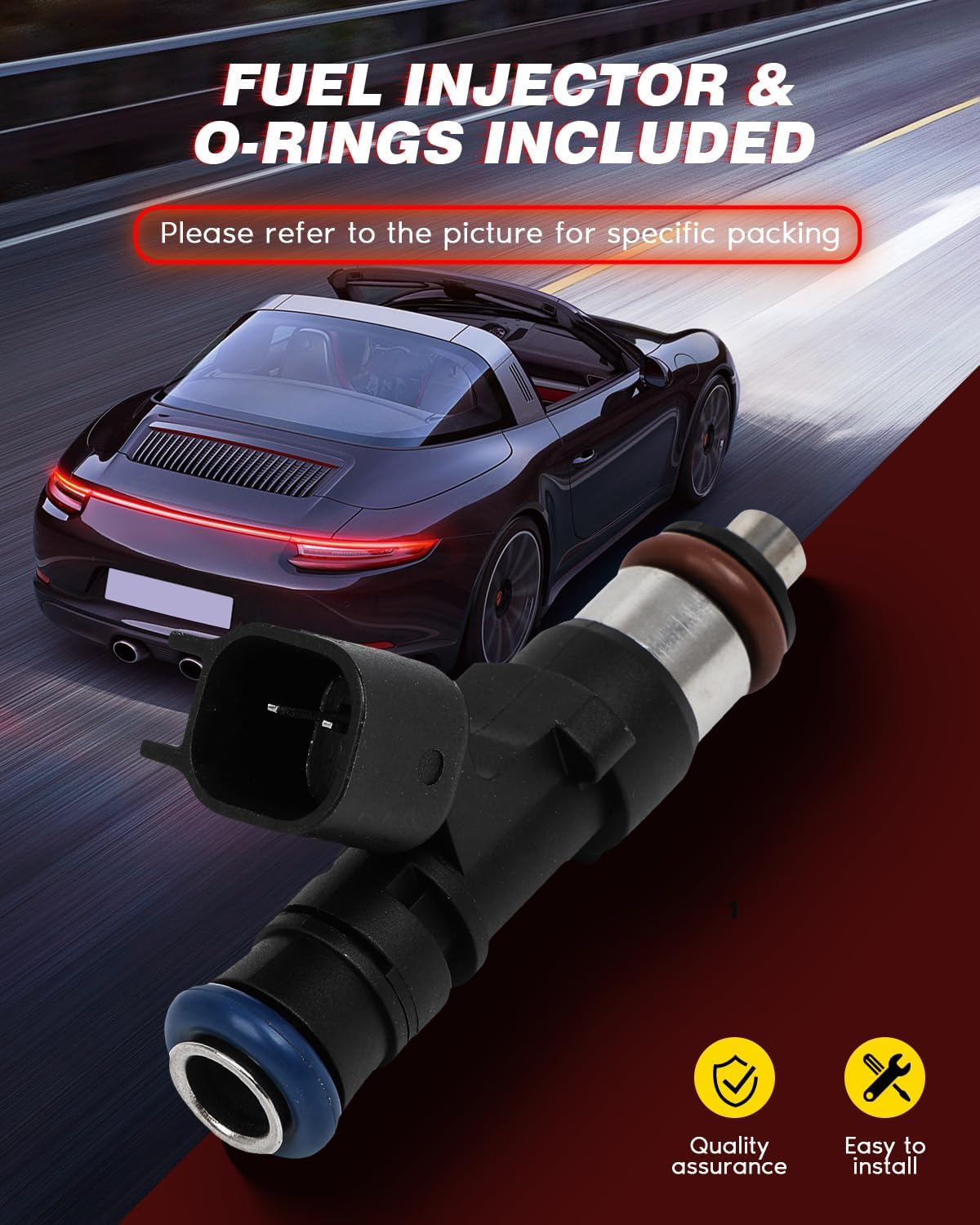 FJ1139 Injectors ANGLEWIDE Fuel Injector Compatible with 2012 2013 2014 2015 2016 2017 2018 2019 for Ford Fiesta Fuel Injectors Replace BE8Z9F593A, BE8Z9F593B, AE8E9F593AA, FJ1133,4Pcs