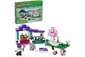 LEGO Minecraft The Animal Sanctuary Building Set for Girls and Boys Ages 7 and Up