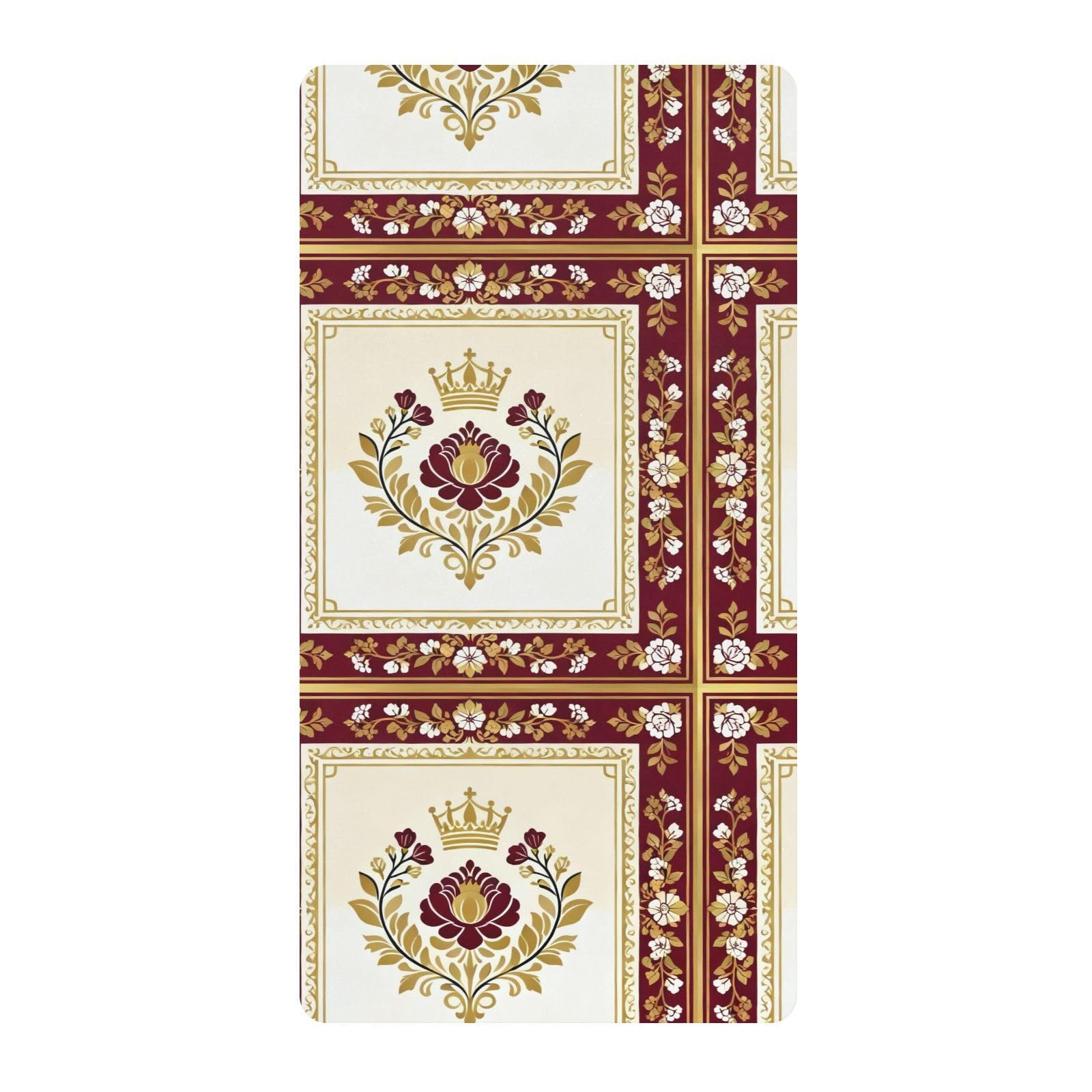 Parure de lit bébé coton doux motif floral et couronne pour de douces nuits