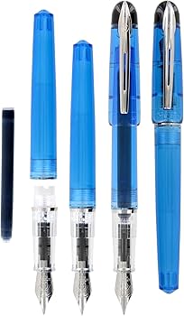 ウォーターマンWATERMAN フィリアスサファイア(青系) ペン先F NO.2 ウォーターマン万年筆「フィリアス」Fニブ：廉価版ながら