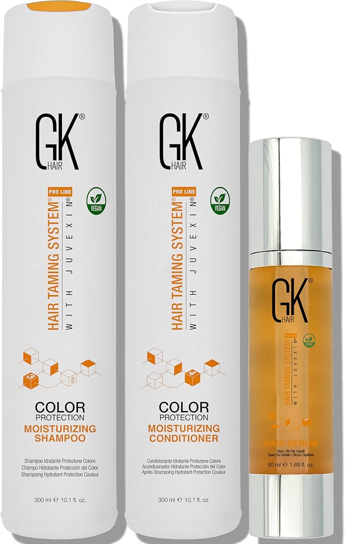 Ensemble Shamp./A.S. GK HAIR Équilibrant (Gras).