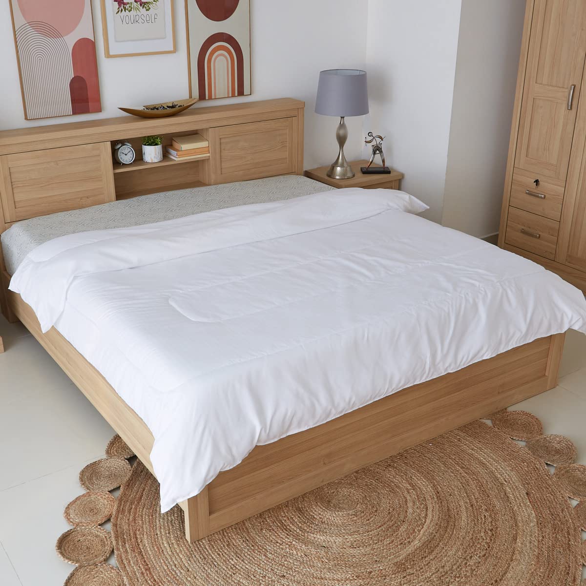 HomeBox Hilton King Duvet 6 x 220 x 220 cm