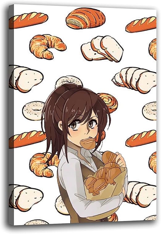 Amazon Co Jp タイタンへの攻撃サーシャブラウス食べるアニメポスター壁アートキャンバス絵画壁画寝室のリビングルーム50x70cm x28inch 内枠 ホーム キッチン