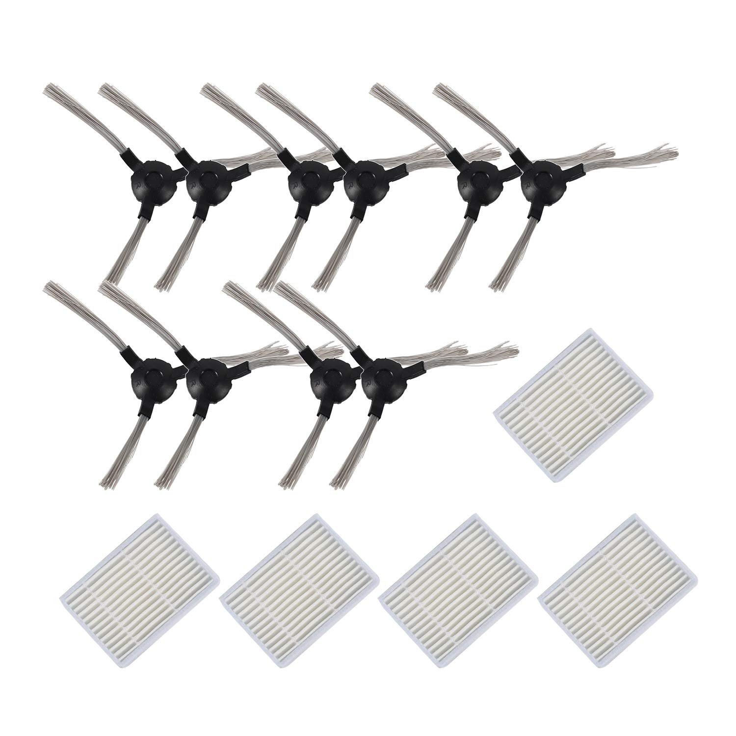 CTRLZS 15Pcs/Lot Robot Vacuum Cleaner Brushes Side Brush for VCR15 VCR16 Robotic Robot Vacuum Cleaner Parts Accessories