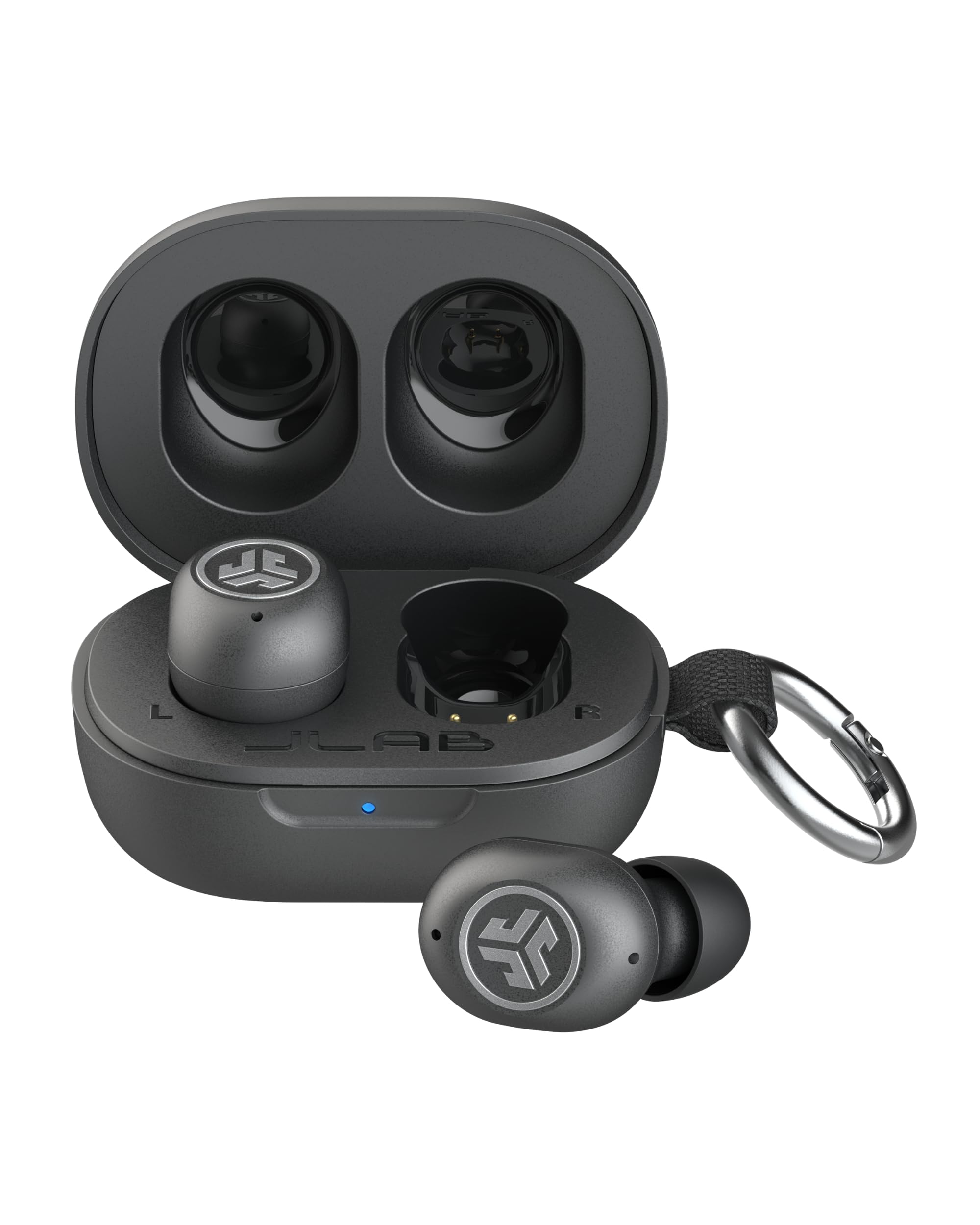 JLab JBuds Mini ANC True Wireless Earbuds with Apple Find My, Black