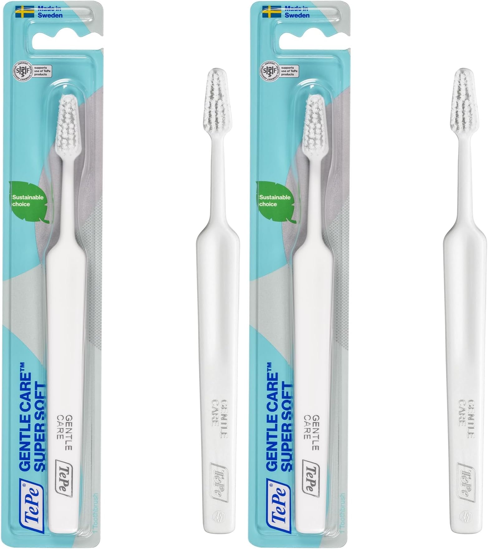 TEPE Gentle Care XX-Soft Yumuşak Diş Fırçası (2 paketi)