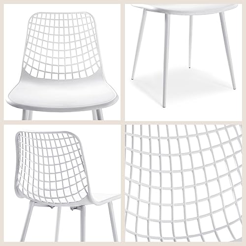 Miniatura 71 de POLY & BARK Isla - Juego de 3 taburetes de bar para cocina, taburetes de bar de altura de mostrador, taburetes de bar para interiores y exteriores,