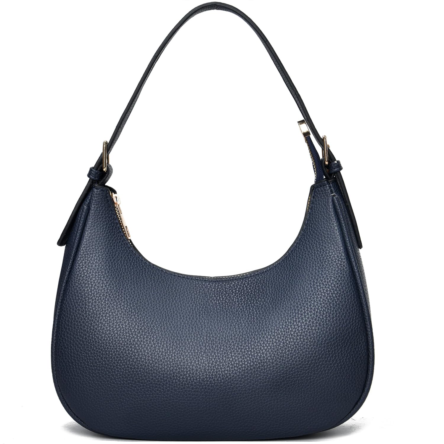 CROJUYI Small Crescent Shoulder Bags Purses for Women Retro Classic Clutch Hobo Tote Purse and Handbag Cute Crossbody Bags, Dark Blue, S