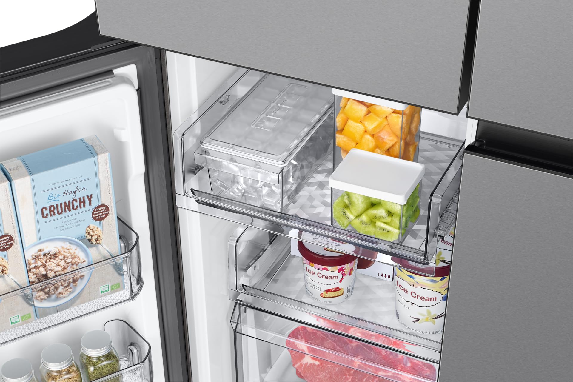 Samsung RM60F French Door SpaceMax mit Hybrid Cooling und AI Energy Mode