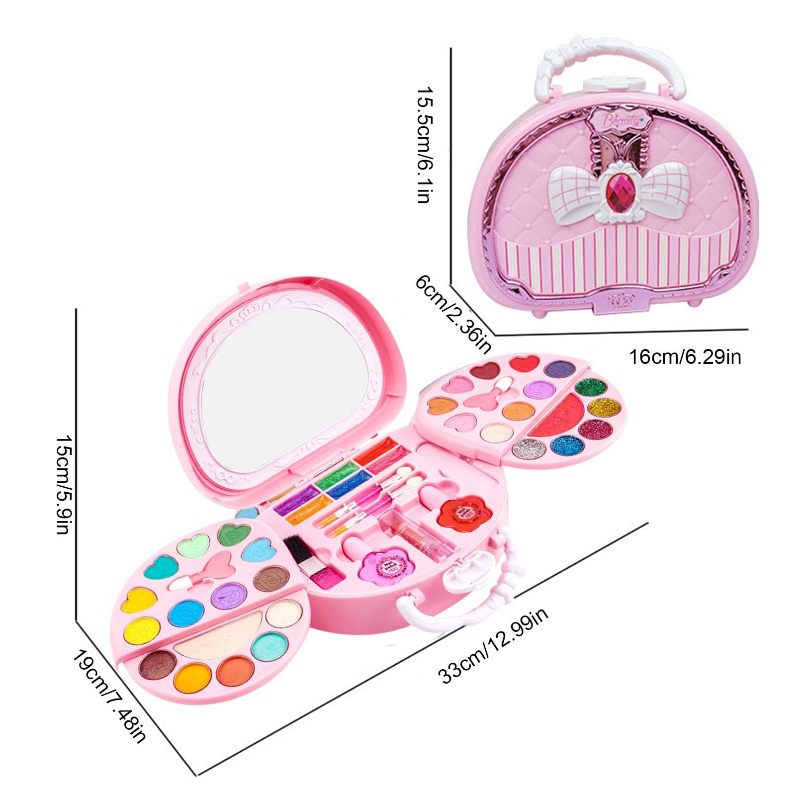 Kits De Cosméticos Para Niñas,Juegos De Maquillaje Infantil Para Niñas
