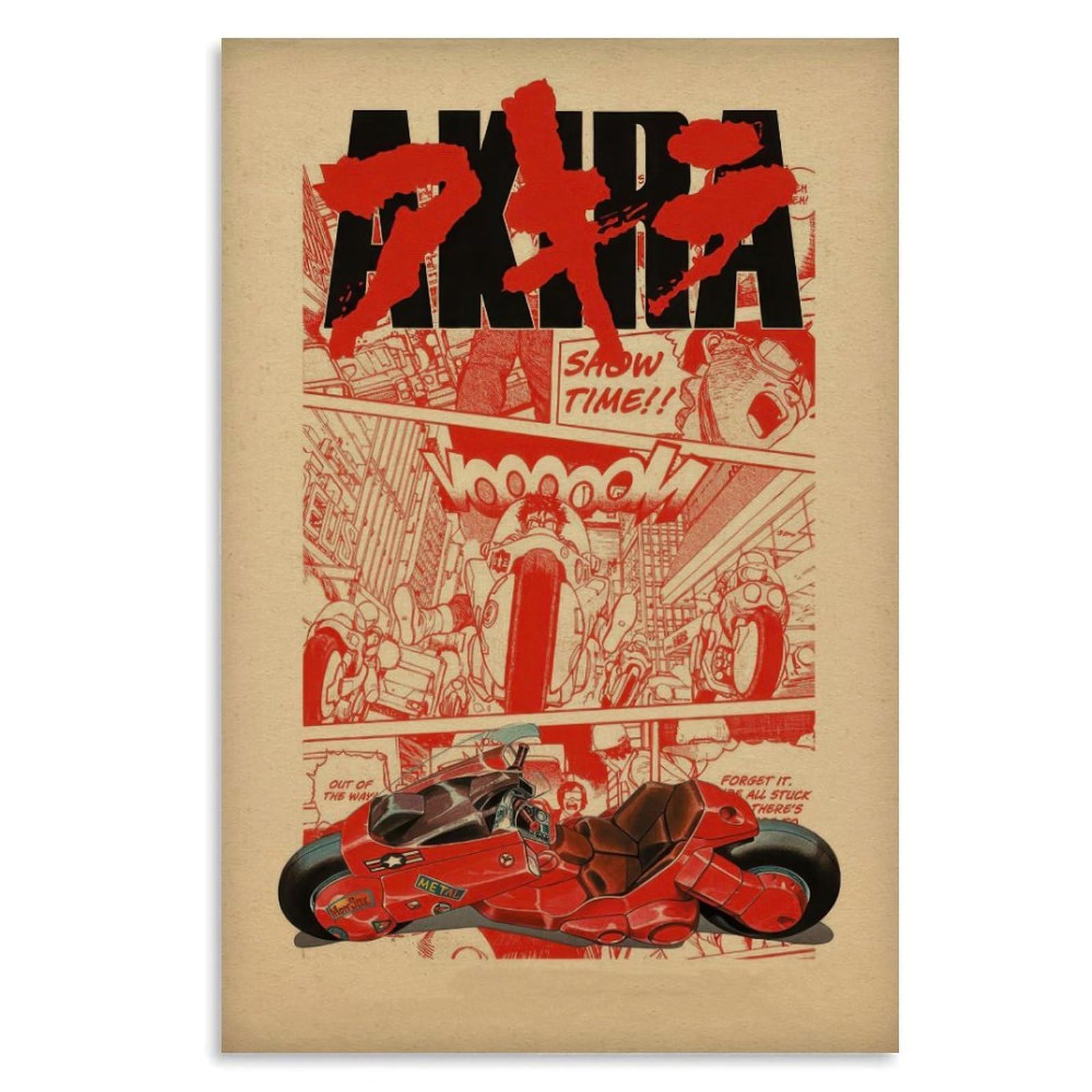 Amazon.com: XYHZYBFS Akira Posters Classic Japanese Anime
