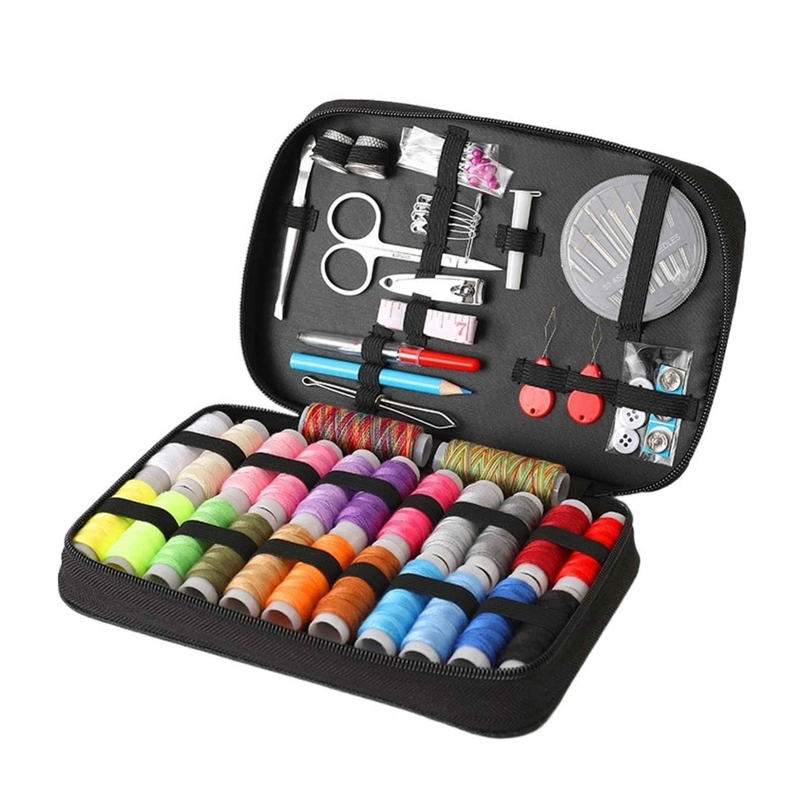 Caja de Costura para el hogar, Kit de Costura portátil para Bricolaje para un fácil Almacenamiento