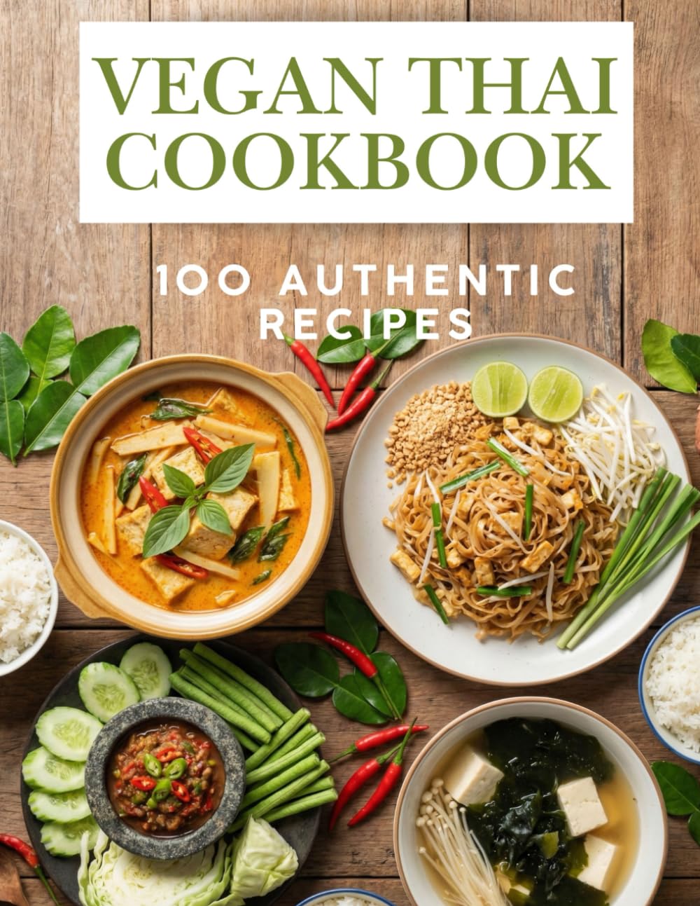 Vegan Thai Cookbook: 100 Authentic Recipes