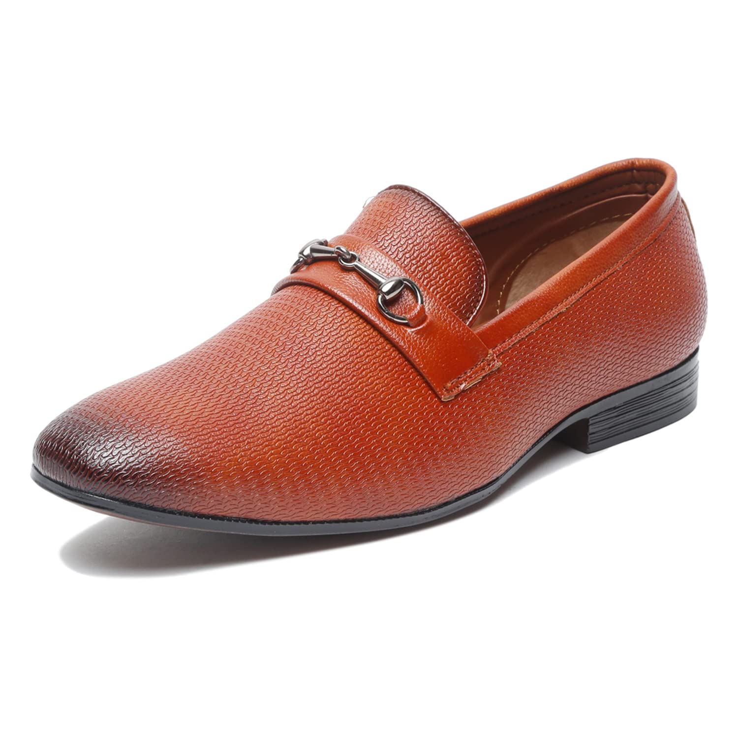 MUTAQINOTI Mens Bistre Brown Luxury Leather Shoe Handcrafted British Matt Style Patina Work Formal Shoes for Men Officewear Slip-On Loafers (Size-11 UK) (SXMTRB) (B0BKT76TY6) Amazon Price History, Amazon Price Tracker