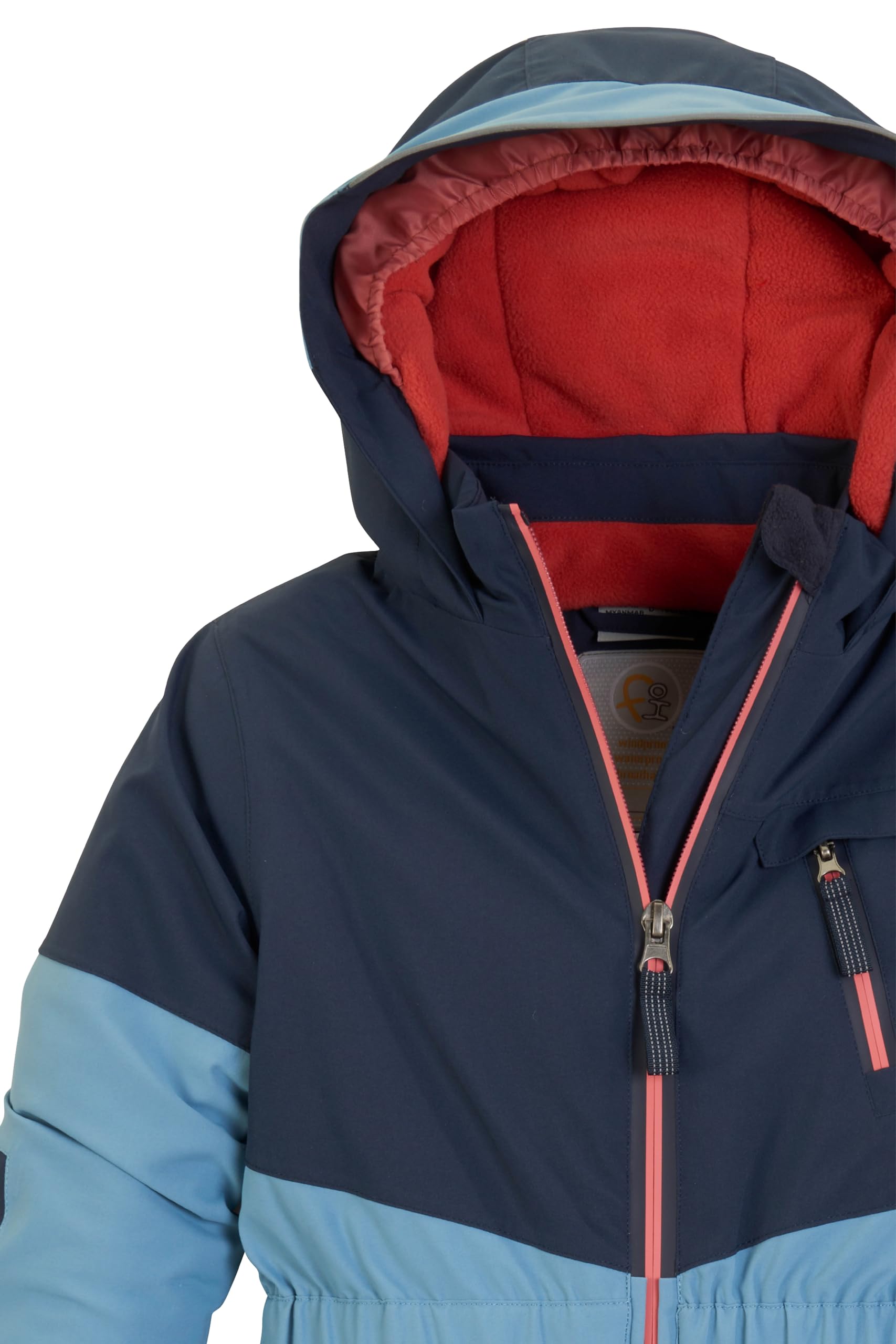 first instinct by killtec Fisw 32 Mns Onpc Tuta da sci/tuta da neve con cappuccio, impermeabile Unisex - Bambini e ragazzi