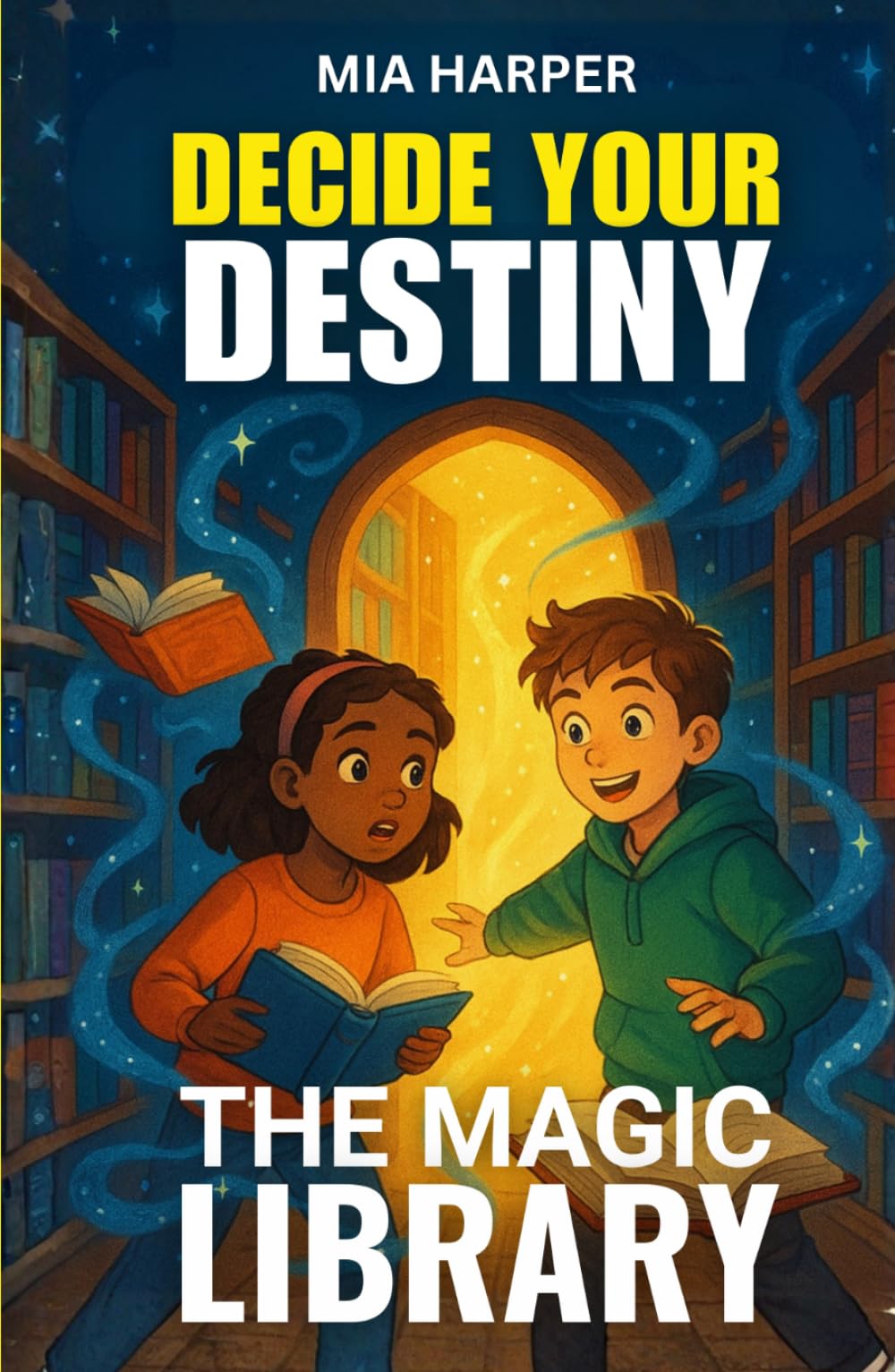 Decide Your Destiny: The Magic Library: Adventures, friendship, and magic inside a mysterious library