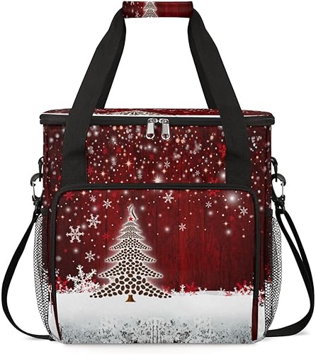 Bolsa de café Snomflakes para árbol de Navidad, bolsa de almacenamiento de viaje, compatible con Keurig K-Mini o K-Mini Plus de una sola porción disponible en Yaxa El Salvador