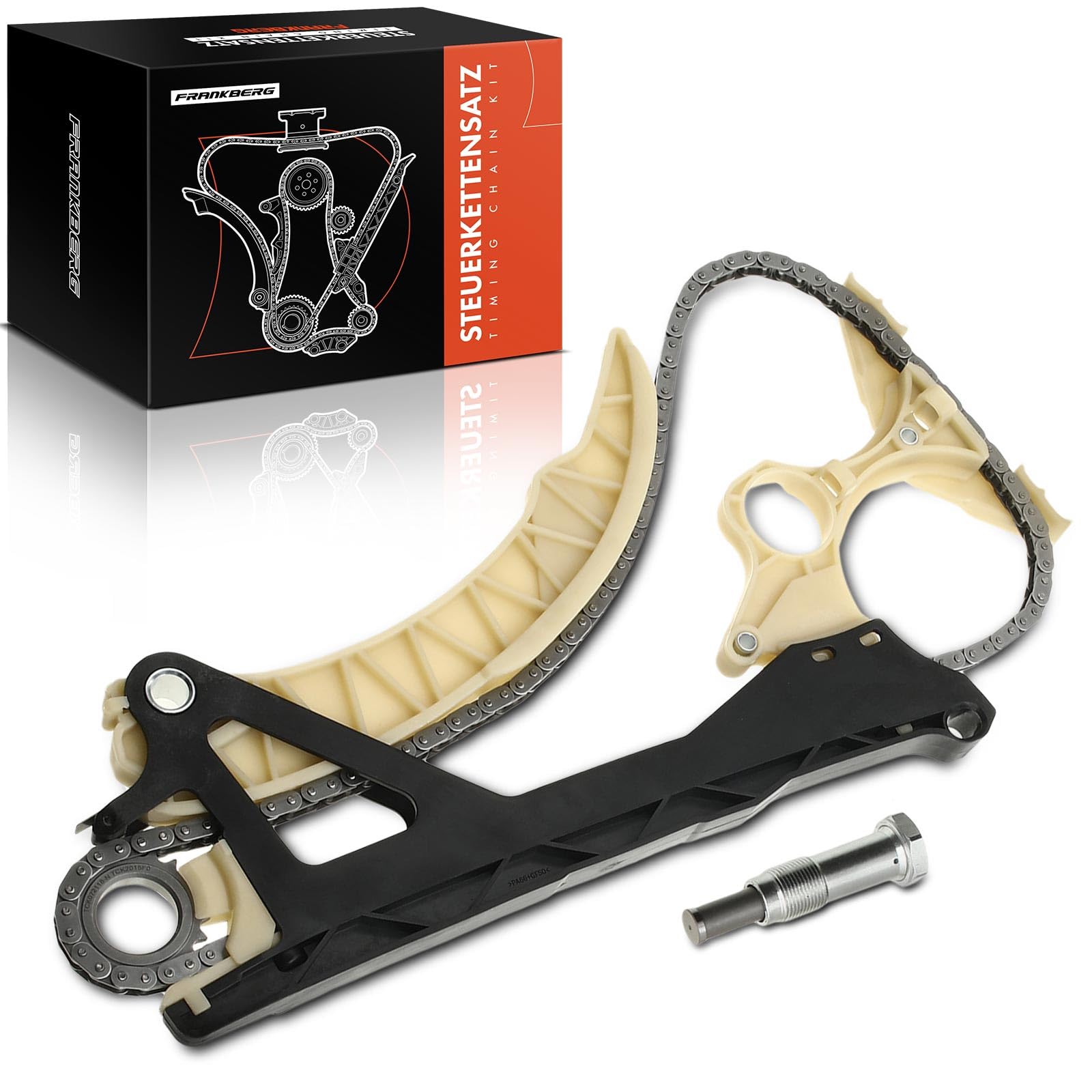Frankberg Kit de cadena de distribución 11317502180 | Compatible con: Serie 3 E46, Serie 1 E81, Serie 3 Coupé E46, Serie 1 E87, Serie 3 E90, Serie 3 Compact E46