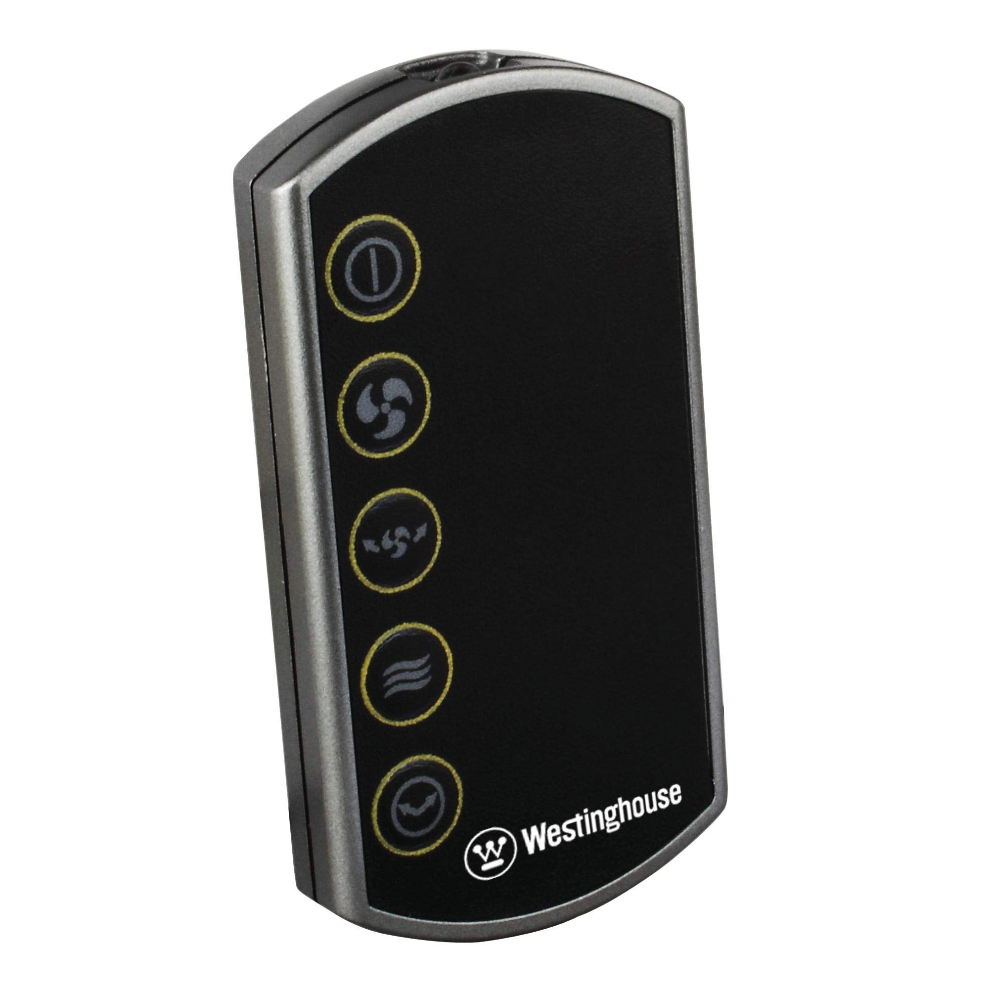 Westinghouse Lighting 7272340 Highland I, ventilatore a colonna oscillante con telecomando e temporizzatore, finitura nera