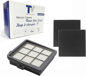 3 Pack 1602084, 1602085 Filter Compatible For Bissell Hard Floor Expert Canister Vacuum Series 1154, 1154W, 1161, Compare to Part# 1602084, 1602085 1 PreMotor 2 Sponge